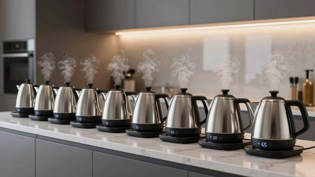 top kettles with temperature control