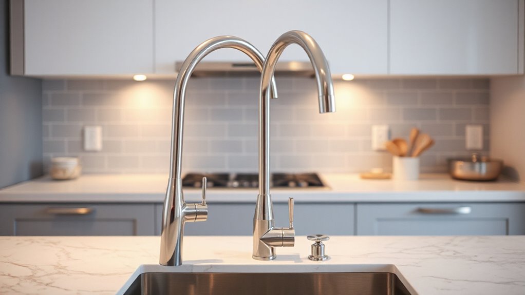 top kitchen pot filler faucets