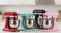 top kitchenaid mixer colors