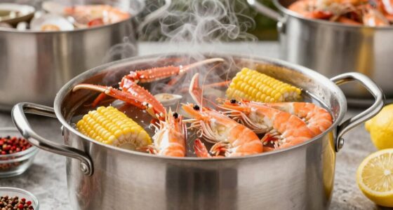 top large seafood boil pots