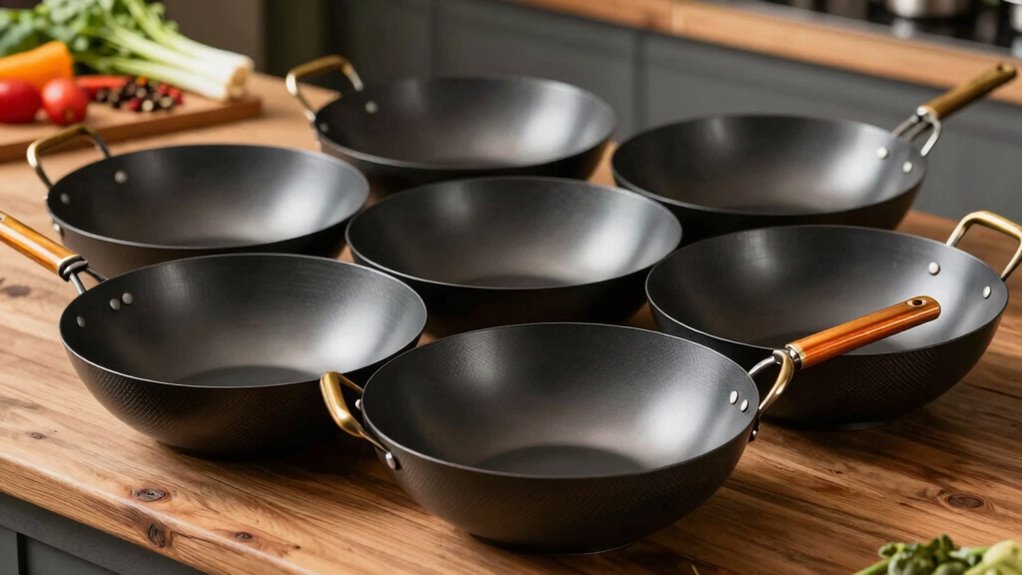 top lightweight carbon steel woks