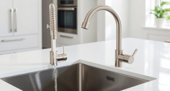 top magnetic pull down faucets