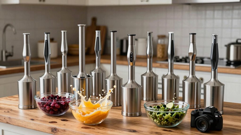 top metal shaft immersion blenders
