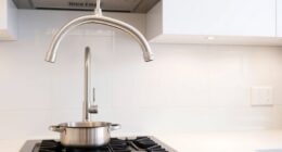 top over stove pot fillers