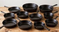 top pre seasoned cast iron sets