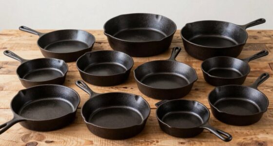 top pre seasoned cast iron sets