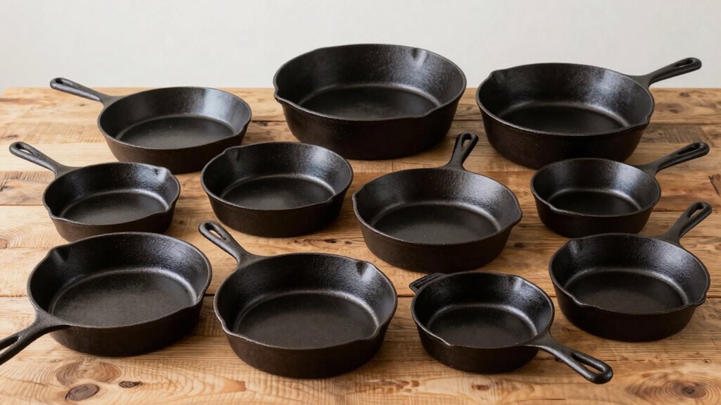 top pre seasoned cast iron sets