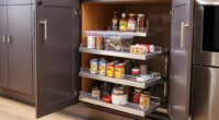 top pull out cabinet organizers