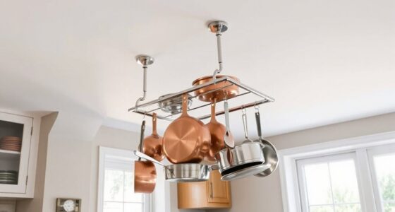 top small kitchen ceiling racks
