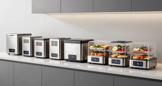 top stainless steel food dehydrators