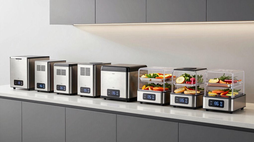 top stainless steel food dehydrators