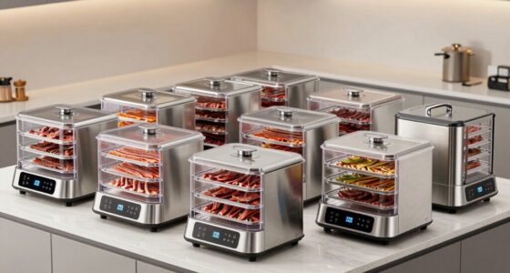top stainless steel jerky dehydrators