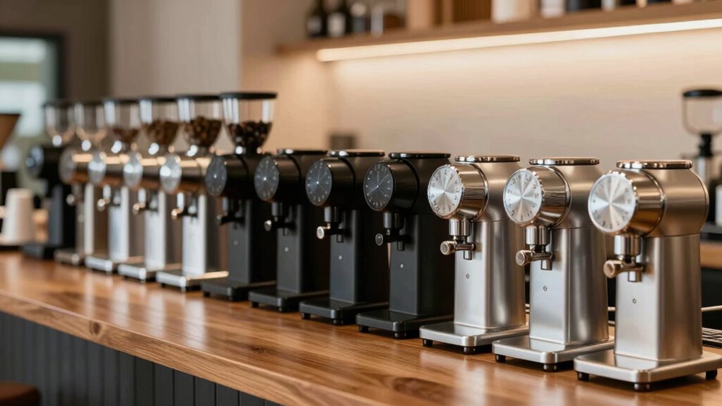 top stepless burr grinders