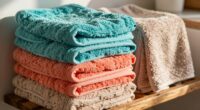 towels smell clean funky