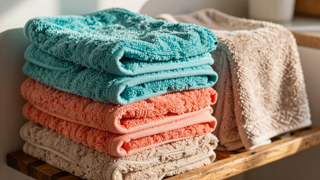 towels smell clean funky