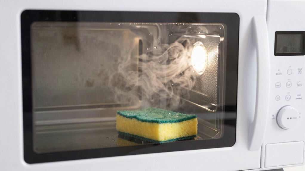 troubleshooting microwave cleaning issues