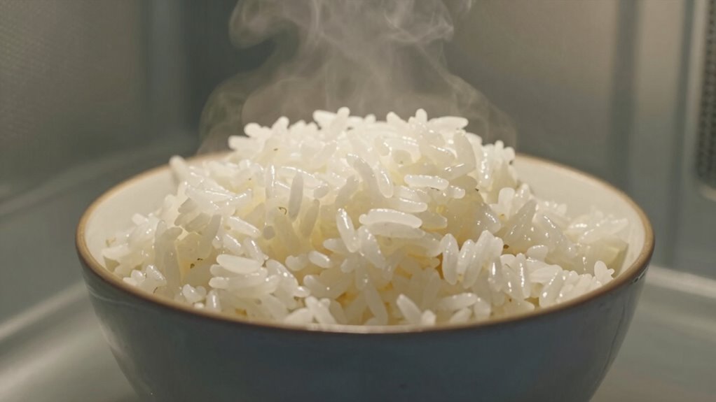 uneven rice microwave heating