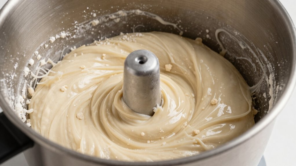 use cold minimal mixing