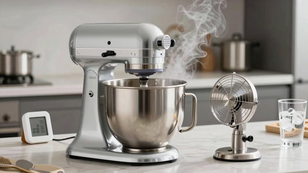 use cooling accessories and breaks