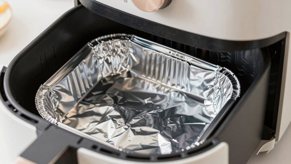 use foil with airflow