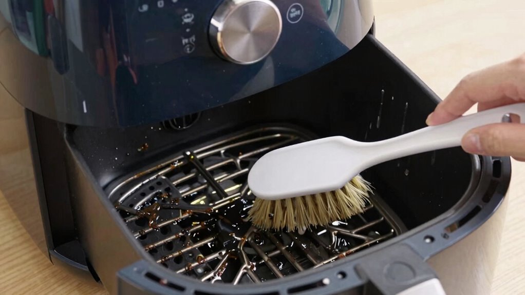 use non abrasive cleaners