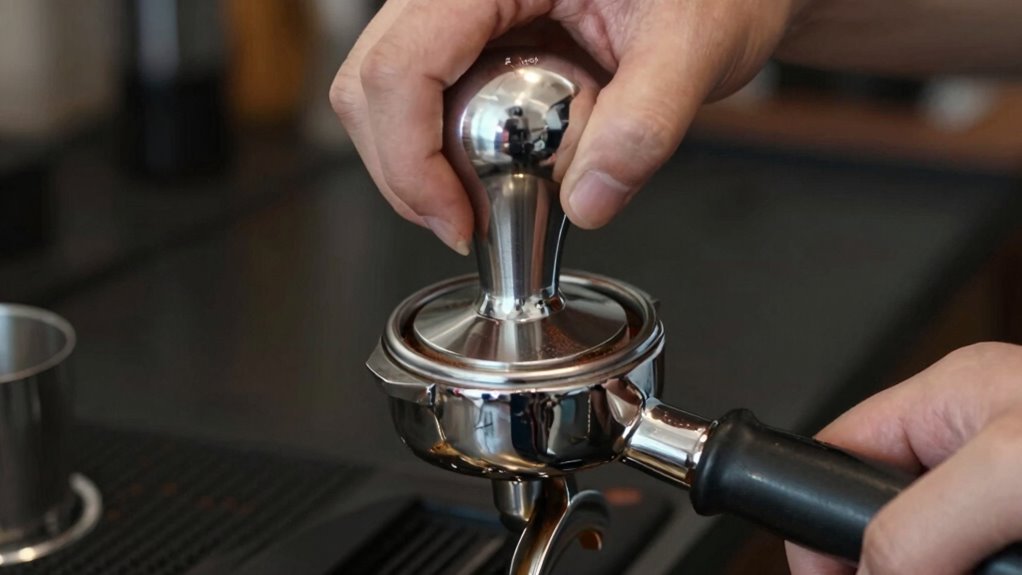 use tamper for efficient blending