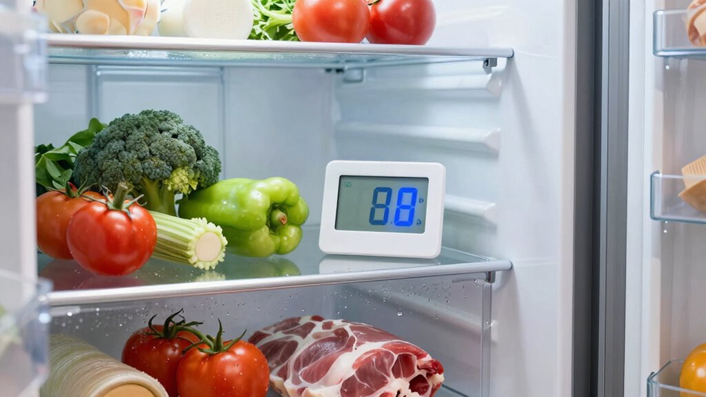 use thermometer center placement