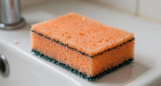 using sponge spreads germs