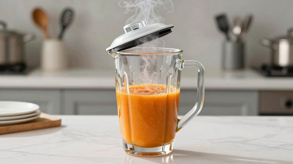 vent blender before use