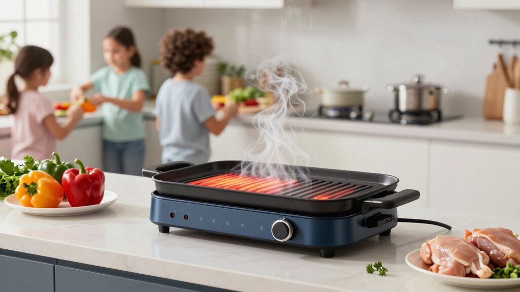 versatile smokeless easy clean