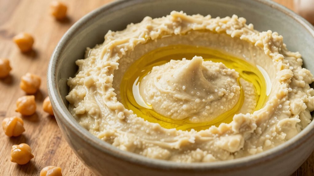 warm chickpeas create smooth