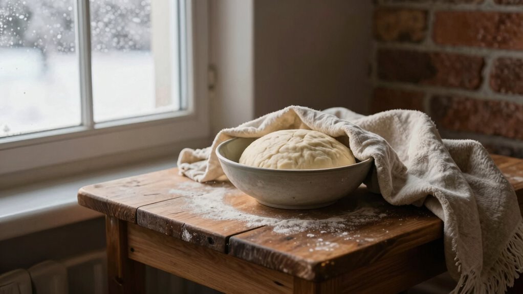 warm sunny proofing spot