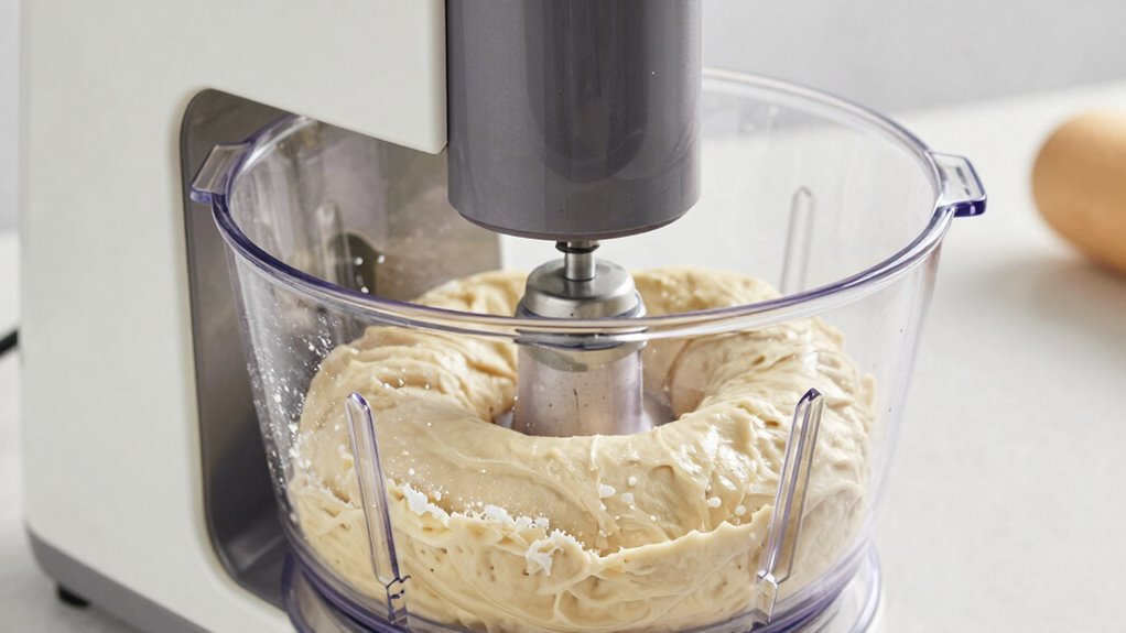 watch for dough toughness