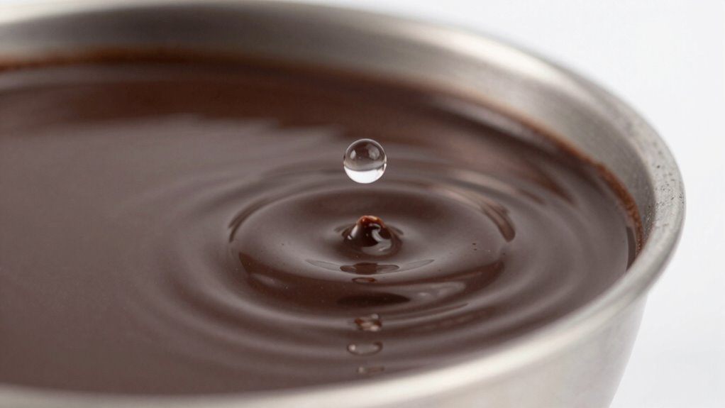 water causes chocolate seizing