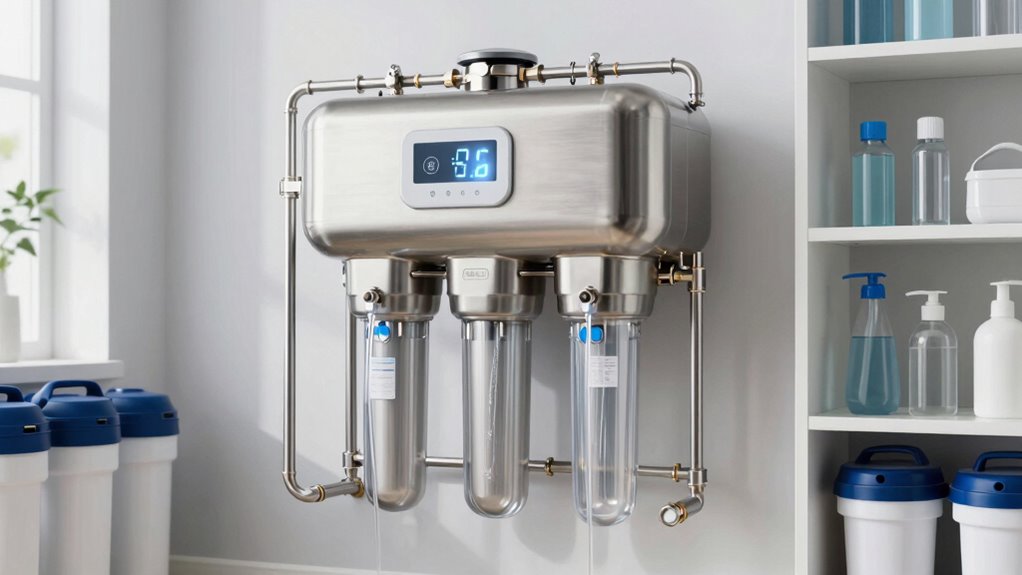 water hardness capacity contaminants maintenance