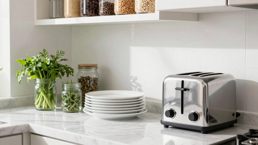 weekly kitchen clutter control