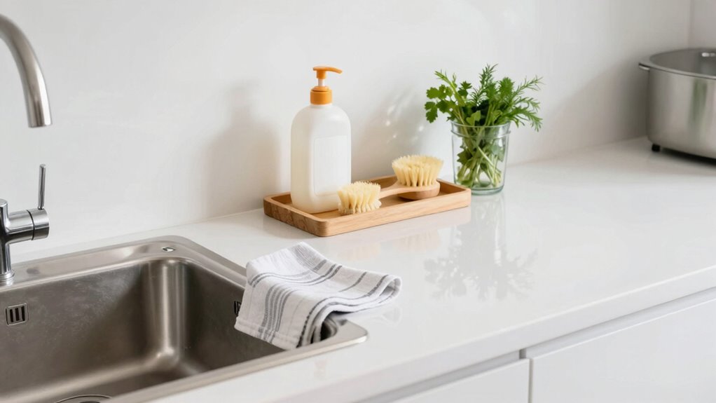 weekly kitchen organization routine