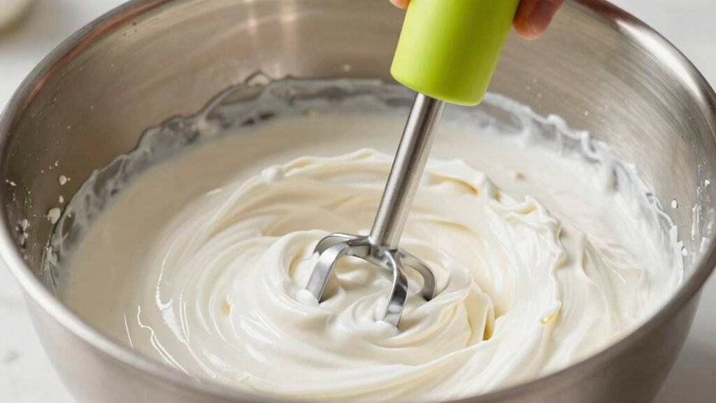 whip cream quickly efficiently