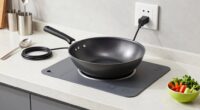 wok placement prevents overheating
