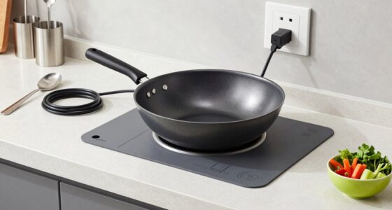 wok placement prevents overheating