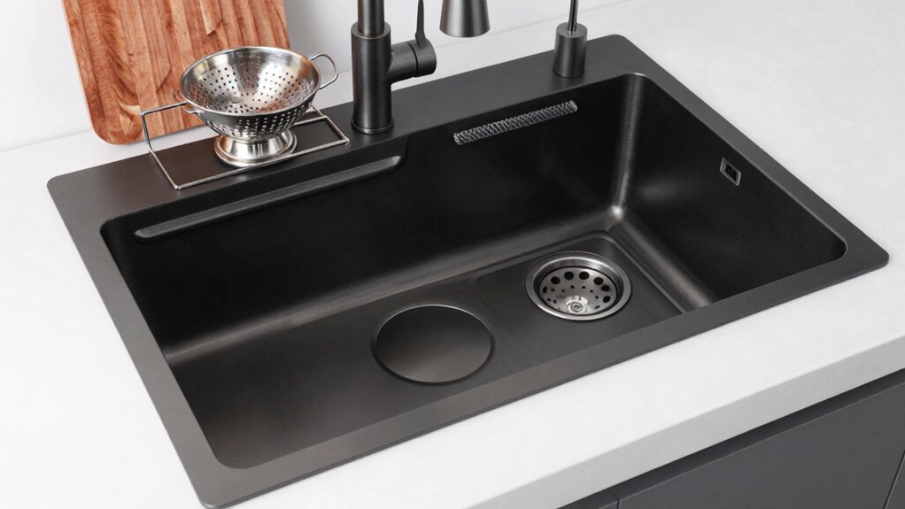 workstation sink features considerations