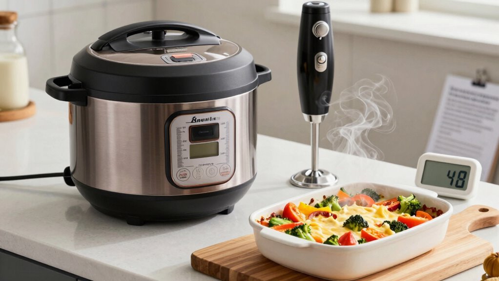 adjusting recipes for appliances