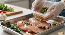 avoid cross contamination during marinating