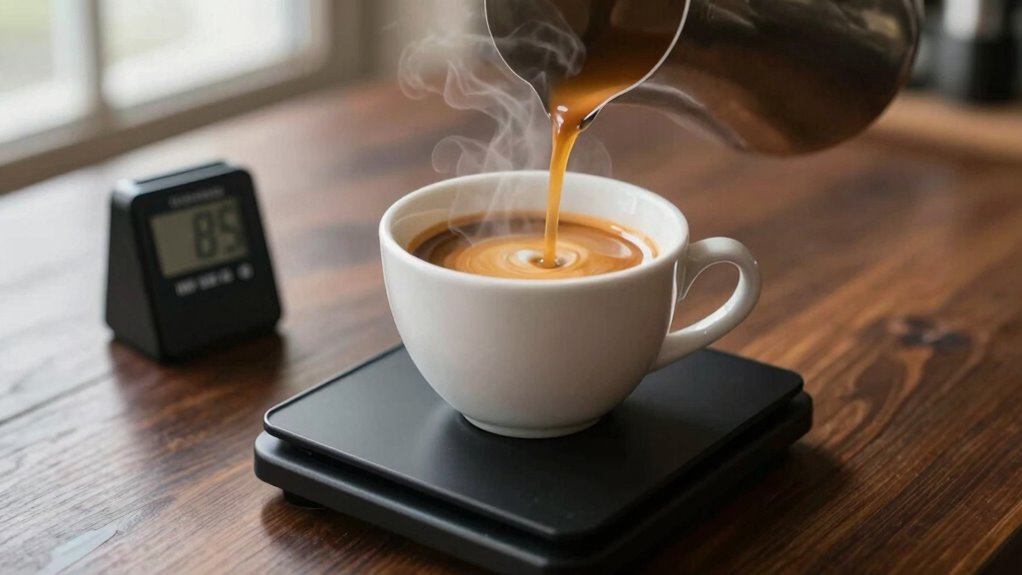 balance coffee water ratio