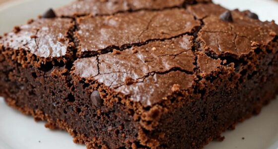 brownie texture comparison
