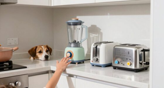 child and pet proof kitchen