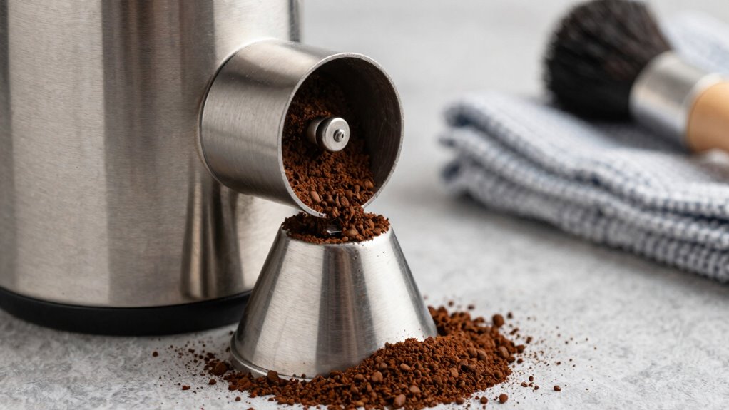 clean maintain coffee grinder
