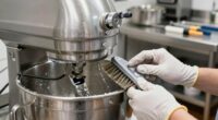 clean maintain dough mixers