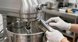 clean maintain dough mixers