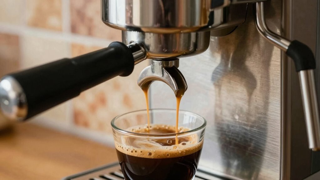 consistent balanced espresso extraction